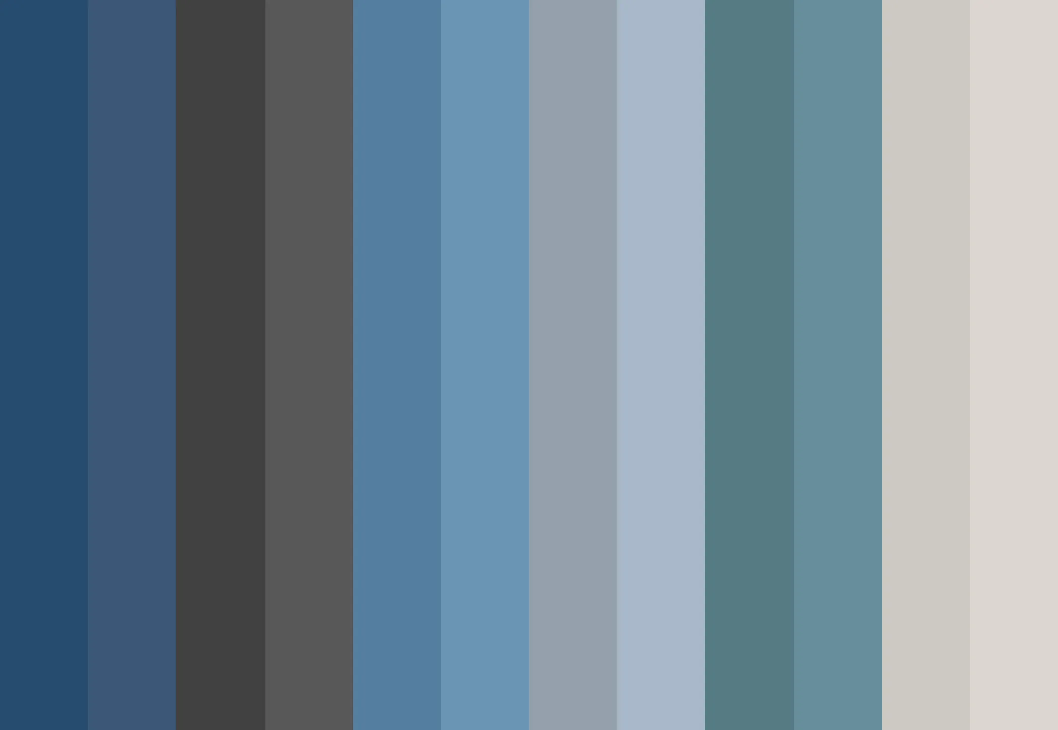 Vertical stripes of blue, grey and beige colours.